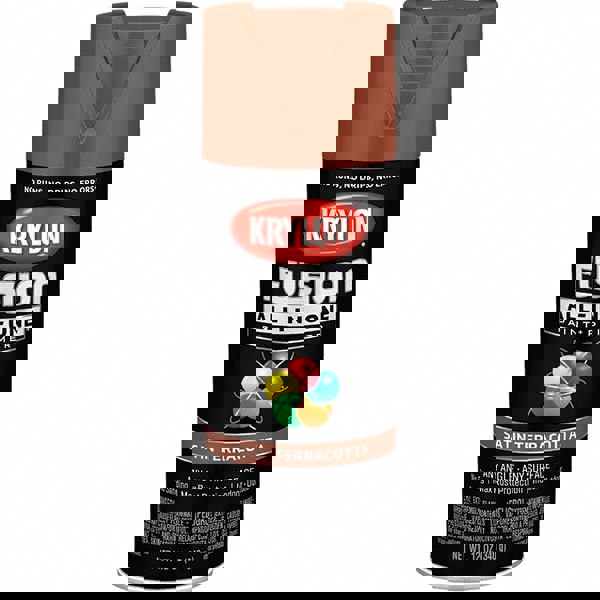 Acrylic Enamel Spray Paint: Terracotta,